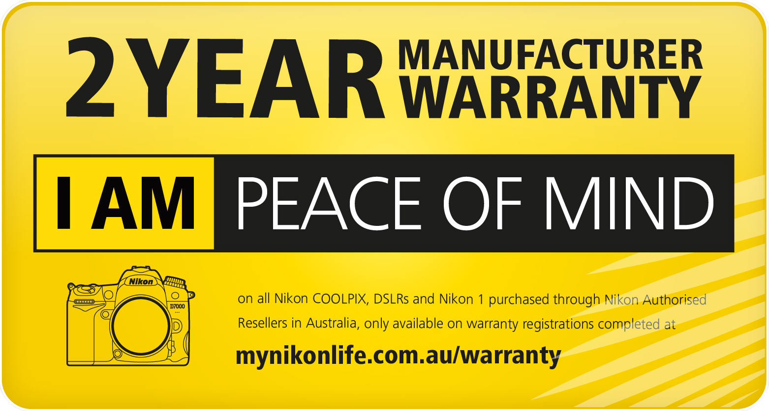 Nikon 2 Year Warranty